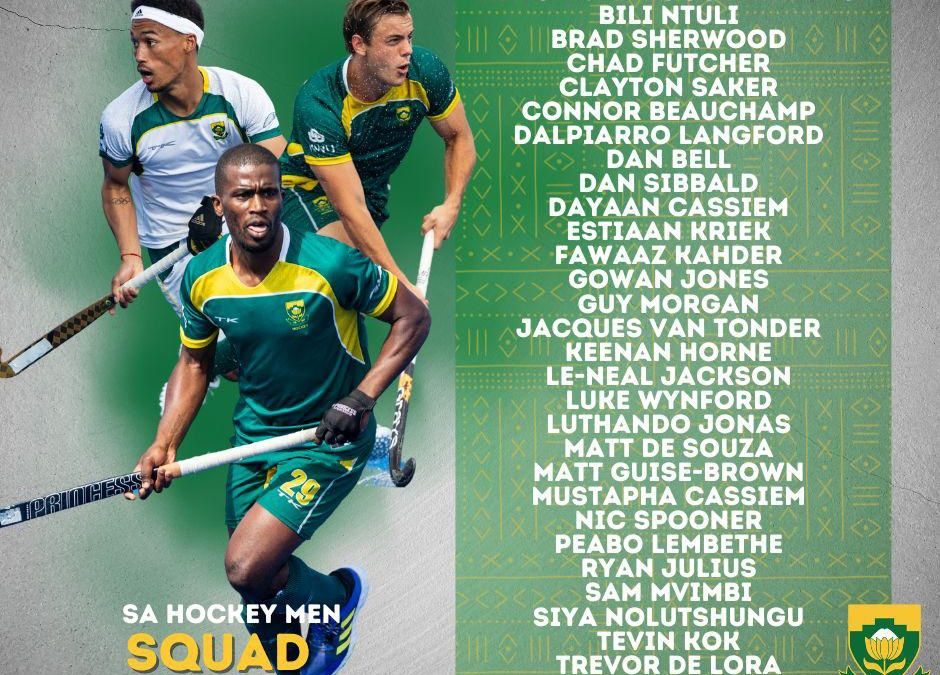 SA Men’s Hockey squad Selection